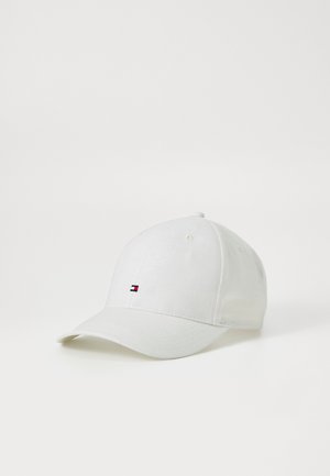 Tommy Hilfiger FLAG 6 PANEL UNISEX - Șapcă - ivory silk