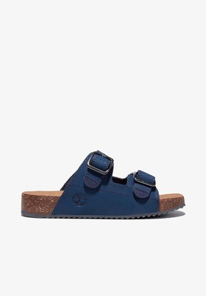 CASTLE ISLAND SLIDE - Slippers - black iris