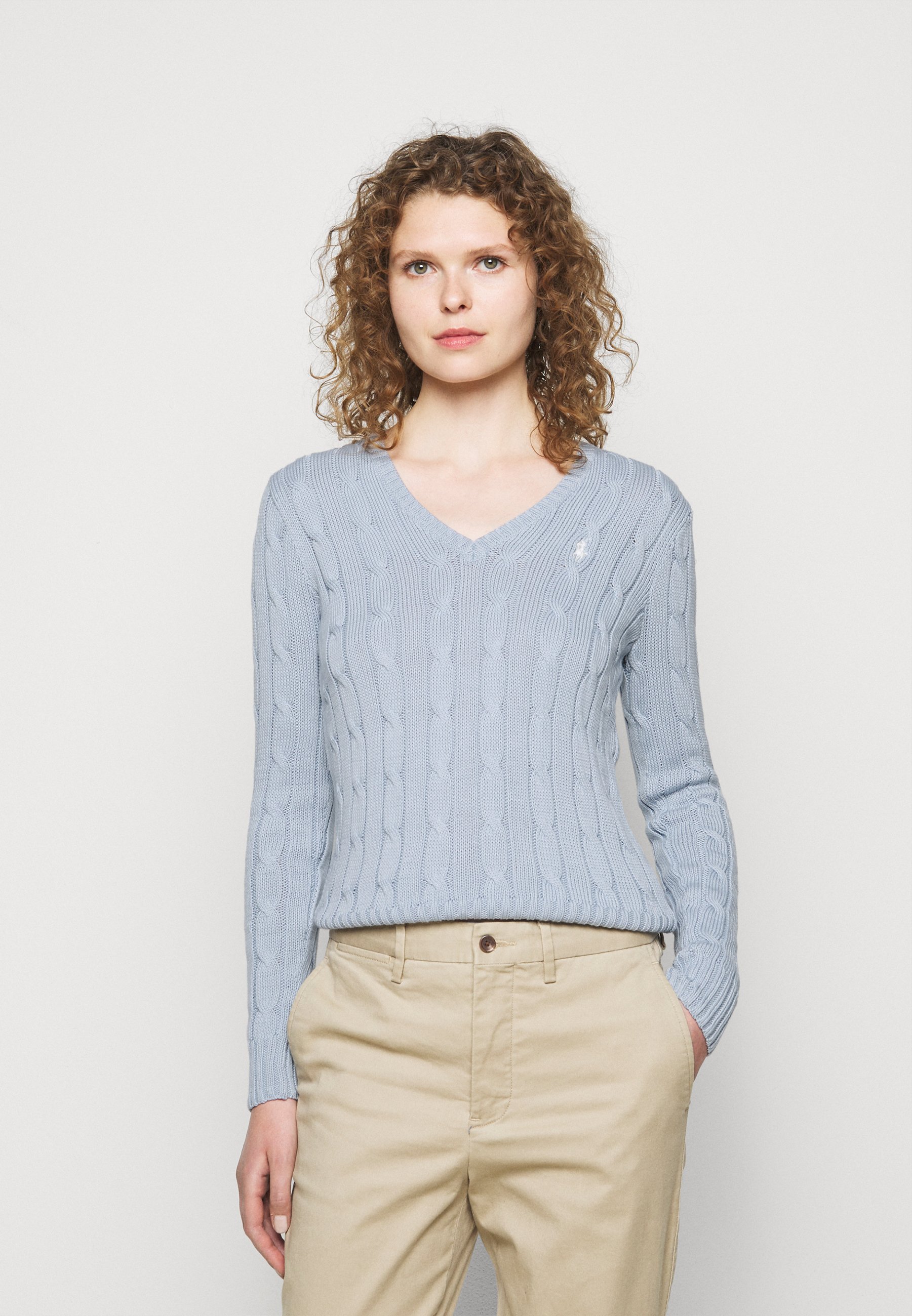 Polo Ralph Lauren CABLE-KNIT V-NECK 