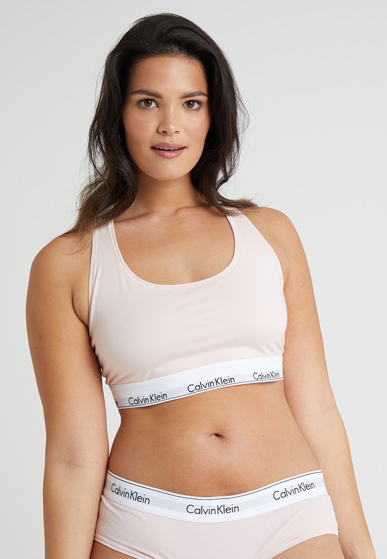 Calvin Klein Underwear BRALETTE ICON COTTON MODAL - Corpete - pink