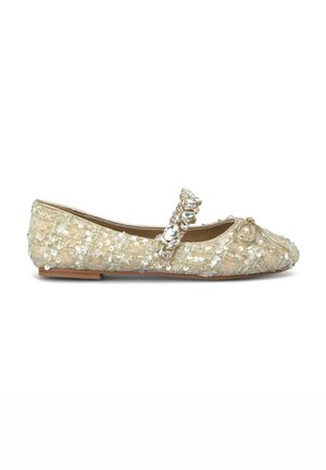 Ballerine con cinturino - dorado