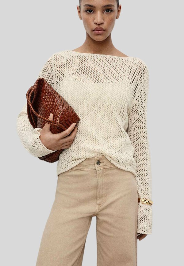 CATHERIN CULOTTE - Flared Jeans - sand2