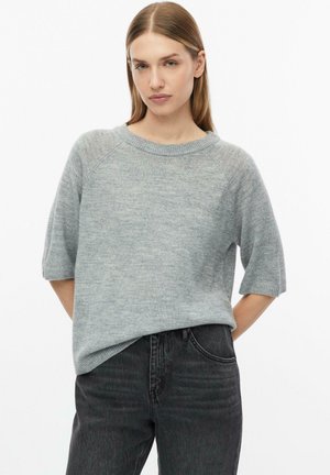 s.Oliver STRICKPULLOVER - Pullover - hellgrau