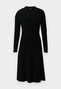 Haljina s naramenicama - black