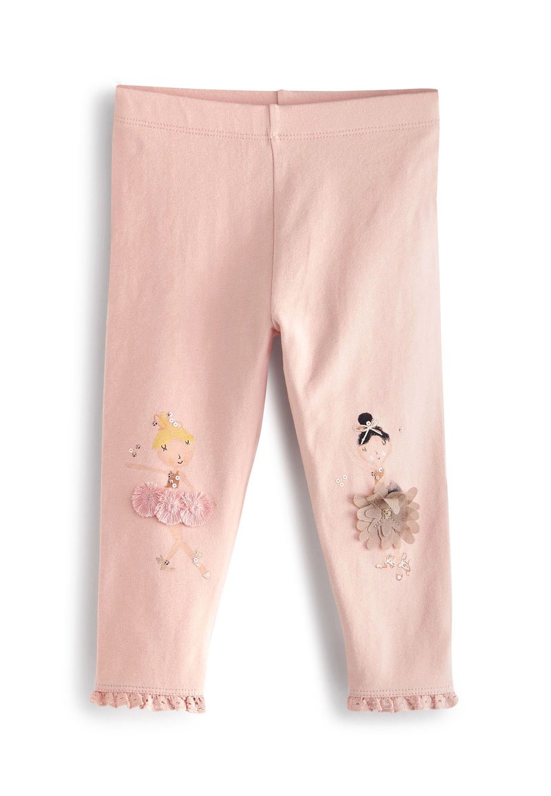 Next EMBROIDERED LEGGINGS Legging pink/rose ZALANDO.FR