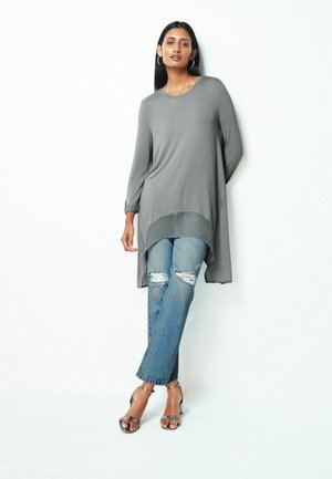 HANKY REGULAR FIT - Bluse - silver