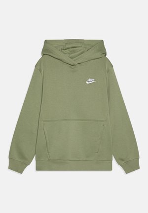 CLUB UNISEX - Sweatshirt - oil green/white
