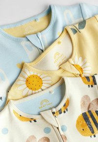 Next TWO WAY ZIP 3 PACK  - REGULAR FIT - Dupačky na spaní - blue yellow