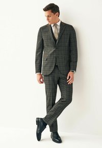 Next TAILORED FIT TEXTURED - Sako - charcoal grey