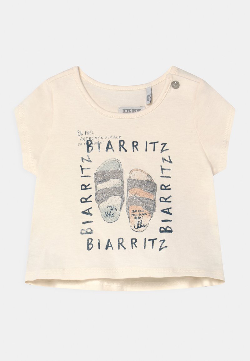 IKKS T-shirt print beige IKKS T-shirt print beige