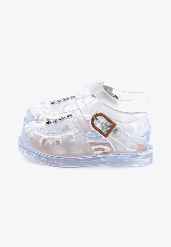 UNISEX - Sandals - transparent