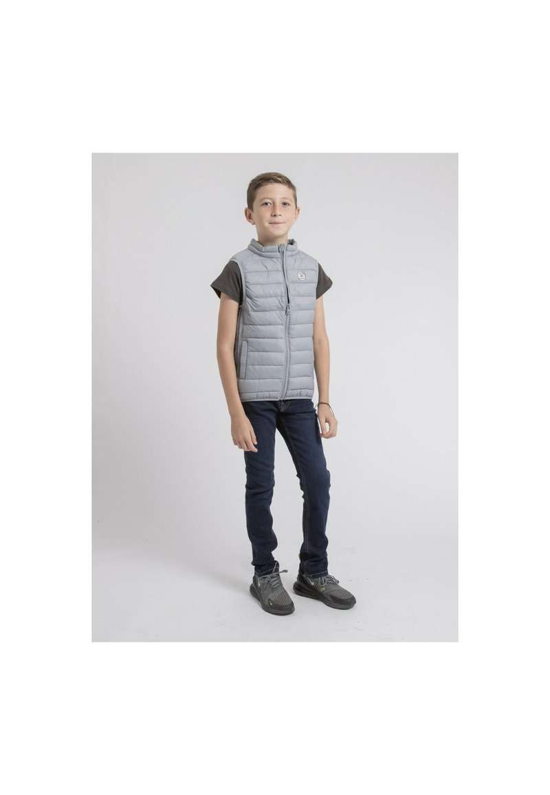 Ritchie Jeans SANS MANCHE ZERNES - Veste sans manches - gris clair