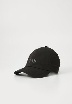 V-LOGO BASEBALL HAT - Caps - true black