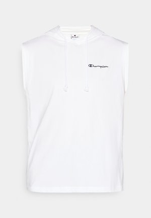 Champion HOODED TEE - T-Shirt print - white