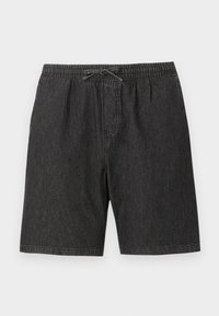 JJITONY JJJOGGER  - Jeansshort - black denim