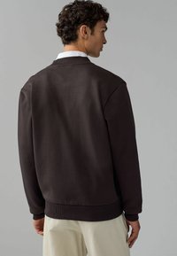 Next Sweatjacke - chocolate brown