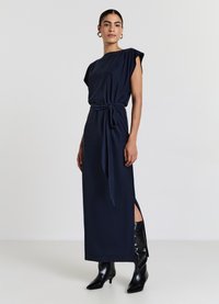 Calliope LUNGO CON NODO - Robe longue - blu notte