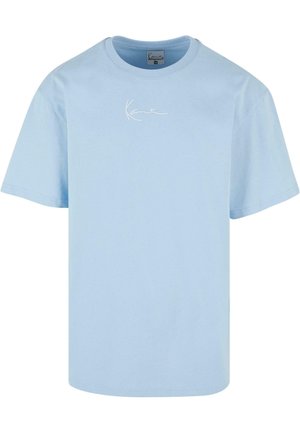 Karl Kani SMALL SIGNATURE ESSENTIAL TEE - T-shirt basic - light blue