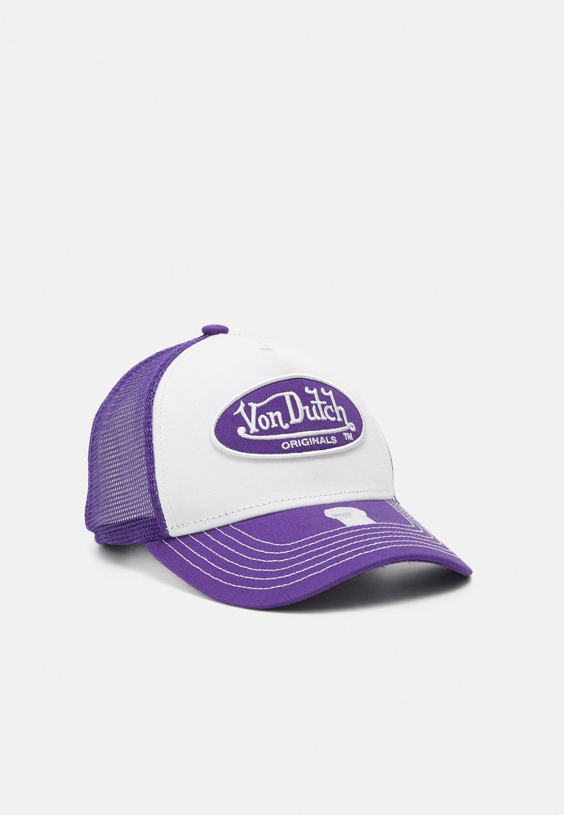Von Dutch TRUCKER BOSTON UNISEX - Cap - white/purple/white  display picture 1