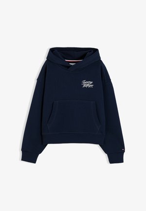 Tommy Hilfiger, TOMMY SCRIPT HOODIE - Суитшърт с качулка - dark blue