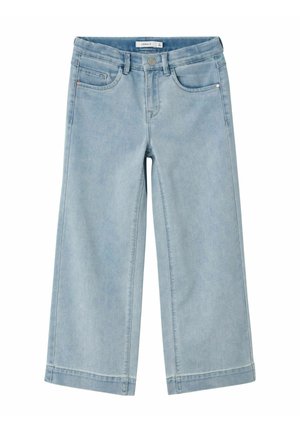 NKFROSE HW WIDE ON - Relaxed fit jeans - light blue denim