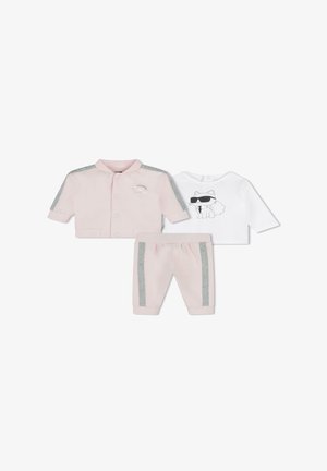KARL LAGERFELD KIDS SET - Top dugih rukava - rosee