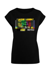 F4NT4STIC TAO TAO CASSETTE - Print T-shirt - schwarz