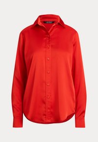 Seleccionado, bright vermilion