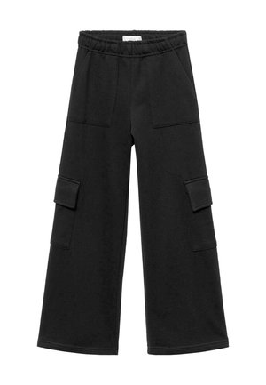 KID - Pantalon cargo - dark black