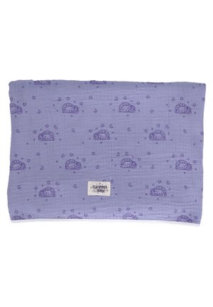 Babydecke Schlummerschaf - Muslin blanket - helllila