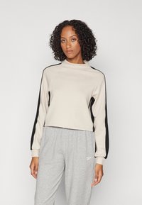 ONLY Play ONPKAM LIFE SHORT - Sweater - pumice stone/black