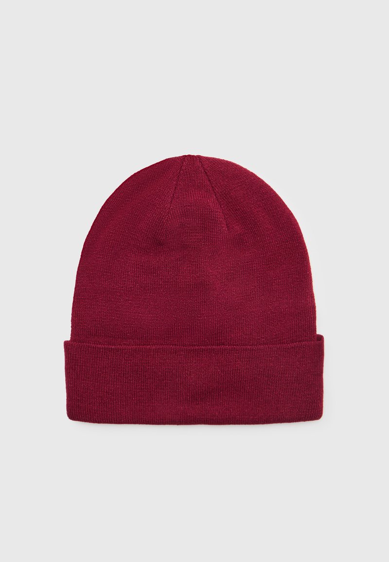 Grindstore Berretto In Maglia Uomo – Colore Rosso Borgogna, Caldo E Confortevole
