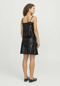 JJXX JXTARA SEQUIN - Minirok - black