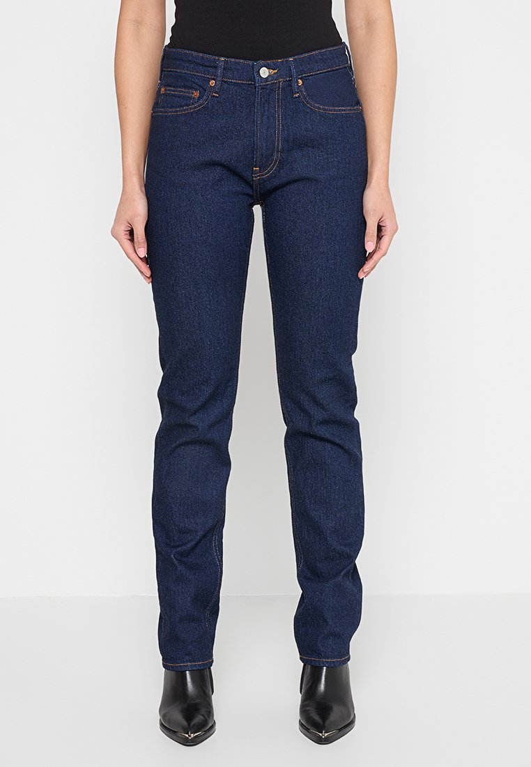 Denham Slim fit jeans donkerblauw Denham Slim fit jeans donkerblauw