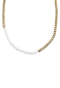 LUCLEON CHARLIE - Halsband - gold coloured white
