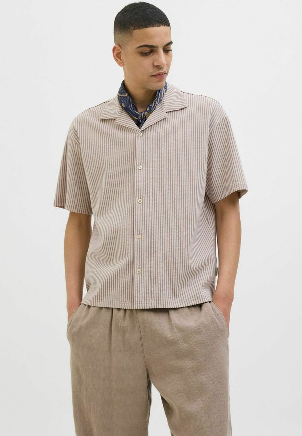 FLY-AWAY KRAGEN - Hemd - mocha meringue