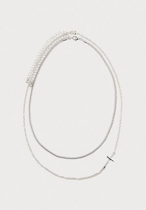 UNISEX SET - Collier - silver-coloured