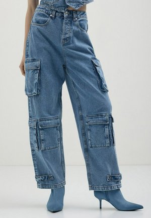 Jeans a sigaretta - blu