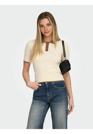 ROLLKRAGEN ONLMEDDI - Polo shirt - birch