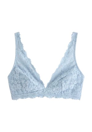 Lindex, LINDEX BRALETTE IN LACE LINDEX - Trekants-bh'er - light dusty blue