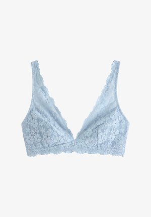 Lindex, LINDEX BRALETTE IN LACE LINDEX - Trekants-bh'er - light dusty blue