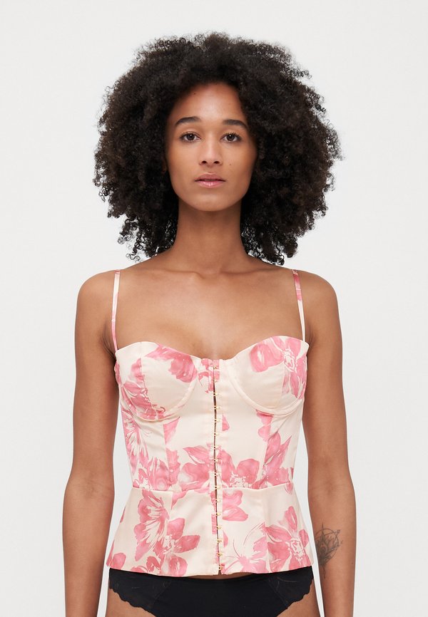 PAPILLON ET ORCHIDEE CORSET - Corset