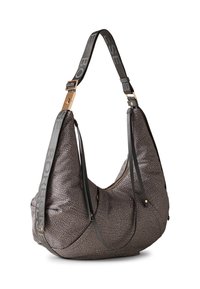 Borbonese FOLD HOBO MEDIUM - Handbag - clay grey