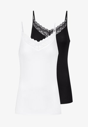 2 PACK - Caraco - weiß schwarz