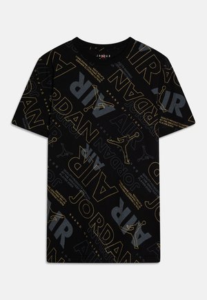 GOLDEN FLIGHT TEE UNISEX - Camiseta estampada - black