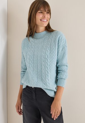 MIT MUSTER - Maglione - blau