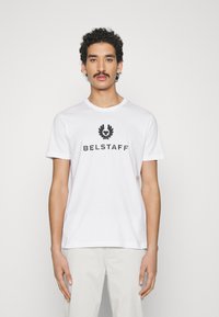 Belstaff SIGNATURE - Marškinėliai su spaudiniu - white