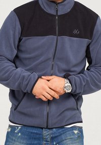 Jack & Jones Giacca in pile - blue-grey