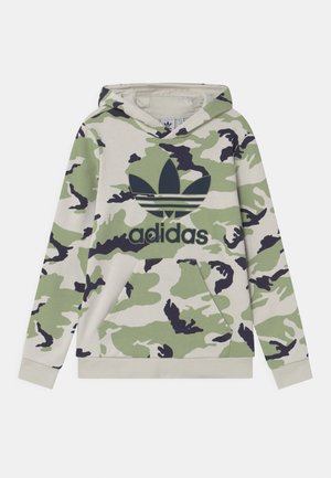 HOODIE UNISEX - Felpa - orbit grey/magic lime/shadow navy