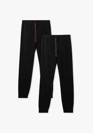 Terranova 2 PACK - Pantaloni del pigiama - 2x Black